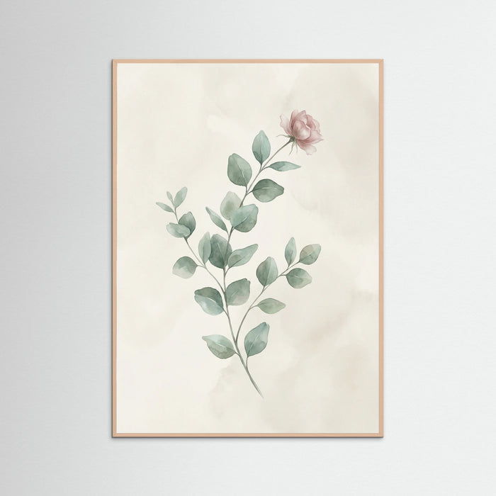 Rose Wood Faded Meadow Blooms