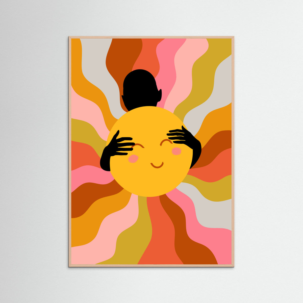 Rose Wood Faith, Sunshine Sunrays Positivity Hope Poster