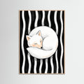 Rose Wood Feline Embrace
