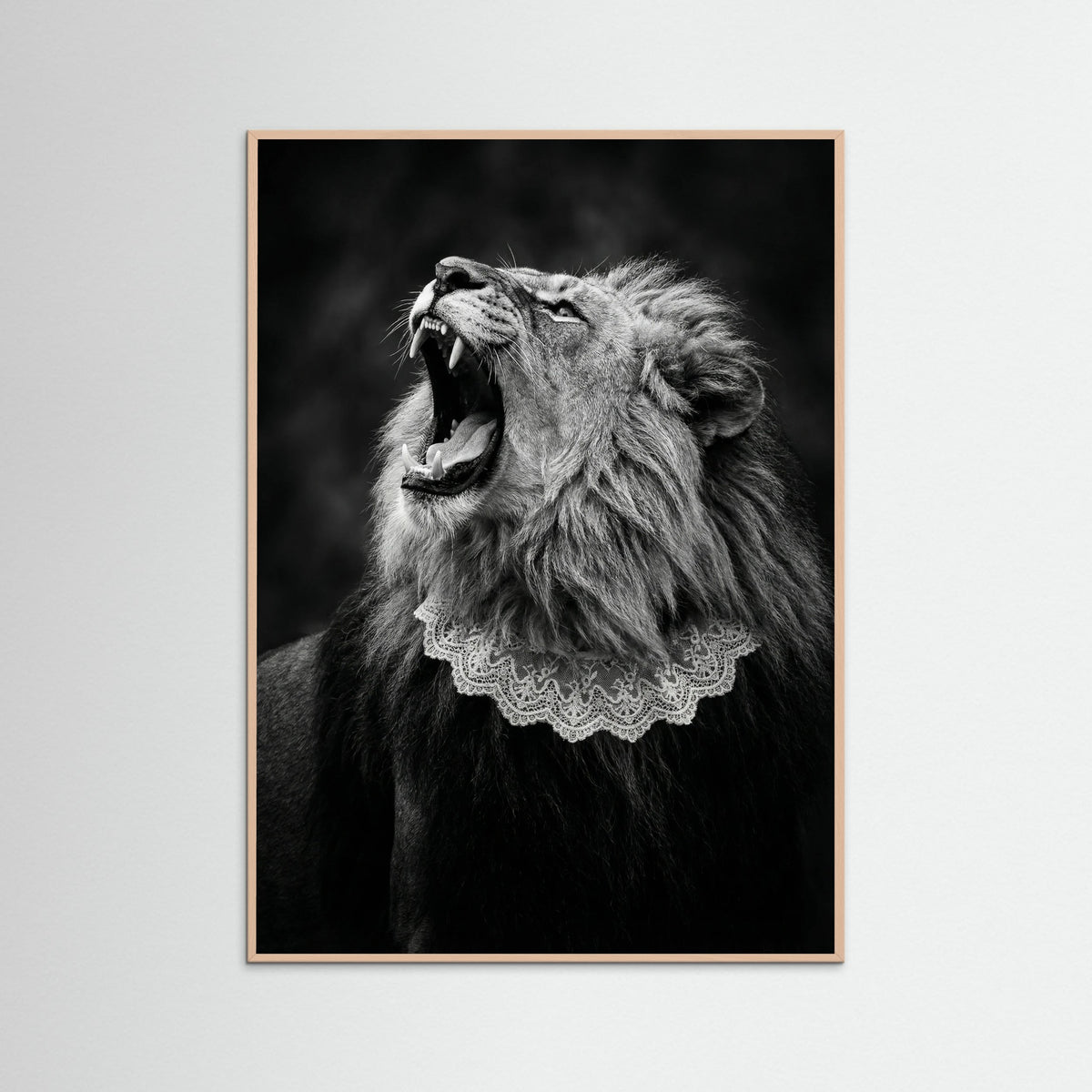 Rose Wood Feline Roar