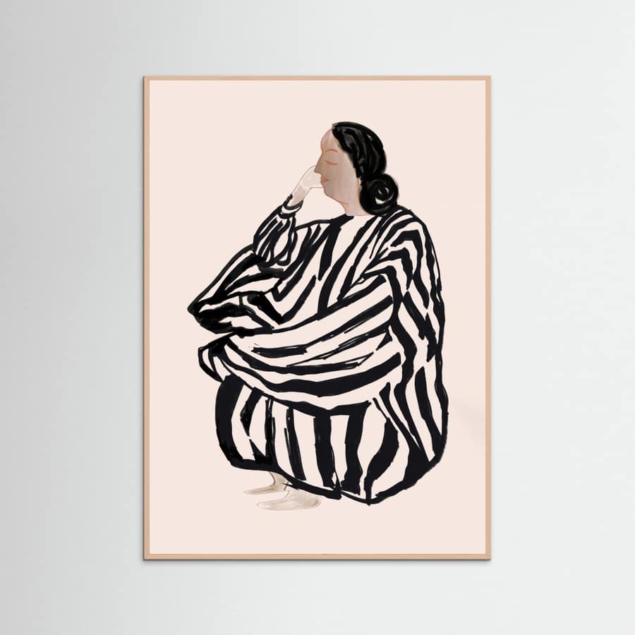 Female Figure 1 Poster – poster and art print