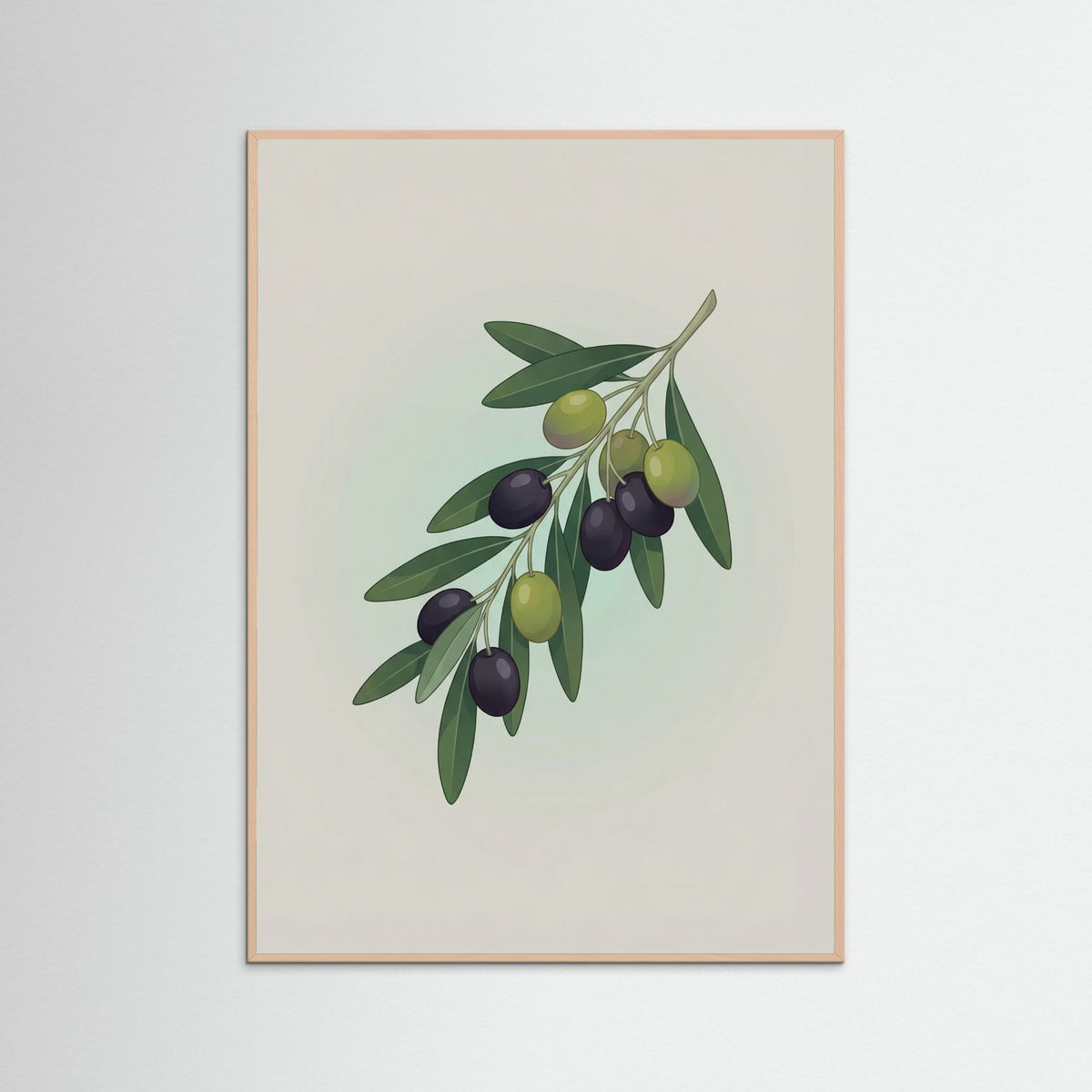 Rose Wood Fig Branch in Vase