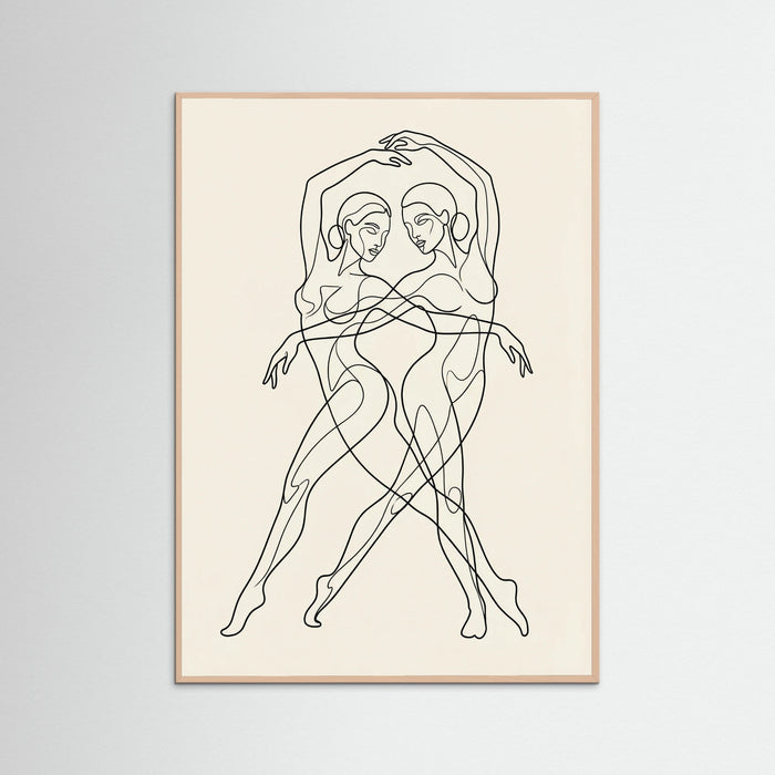 Rose Wood Figurative Assemblage