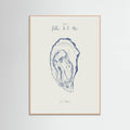 Filles de la mer n.1 - L’ostrica Poster – plakat og kunsttryk