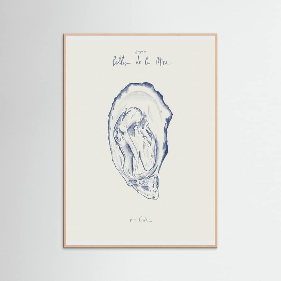 Filles de la mer n.1 - L’ostrica Poster – plakat og kunsttryk