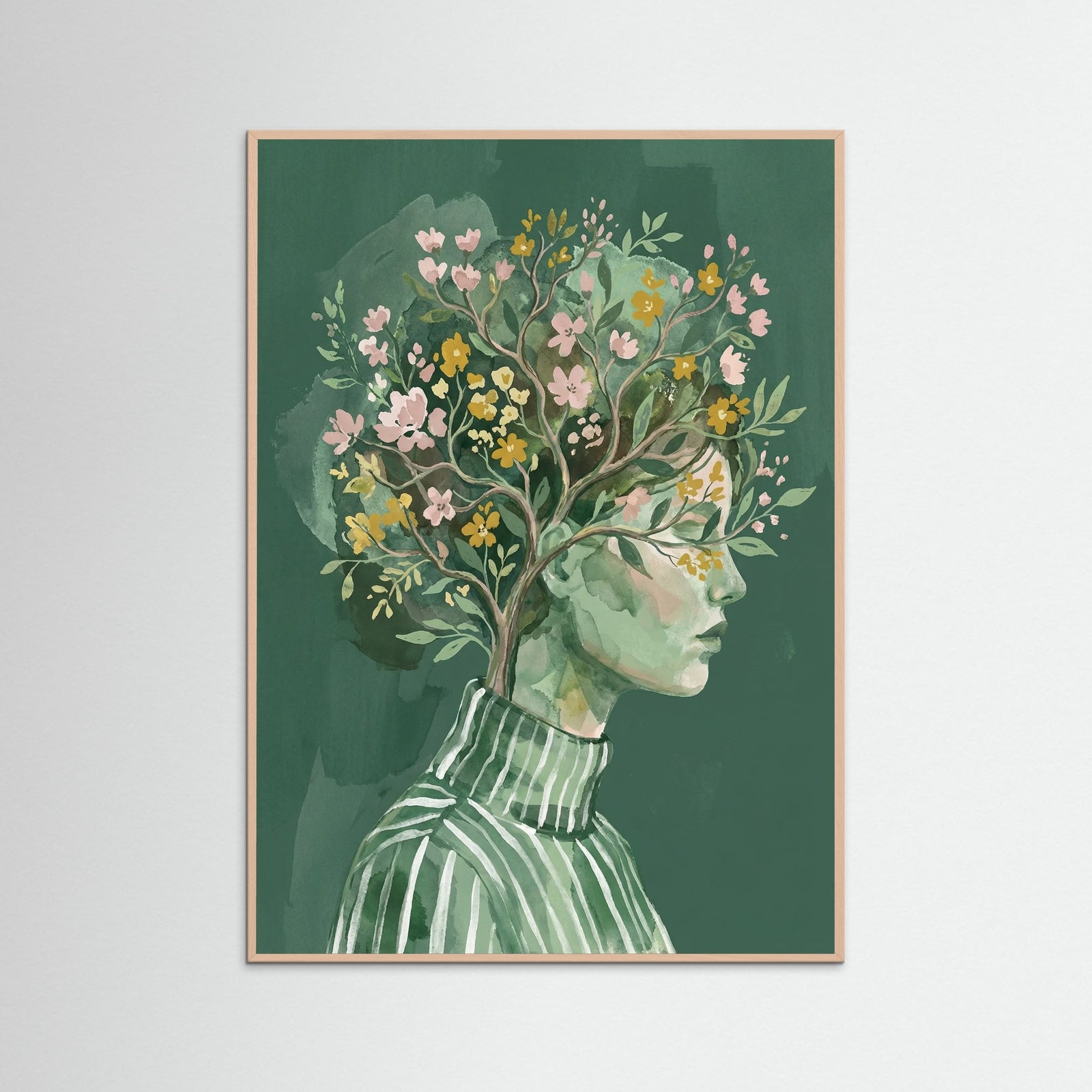 Rose Wood Floral Mindscape