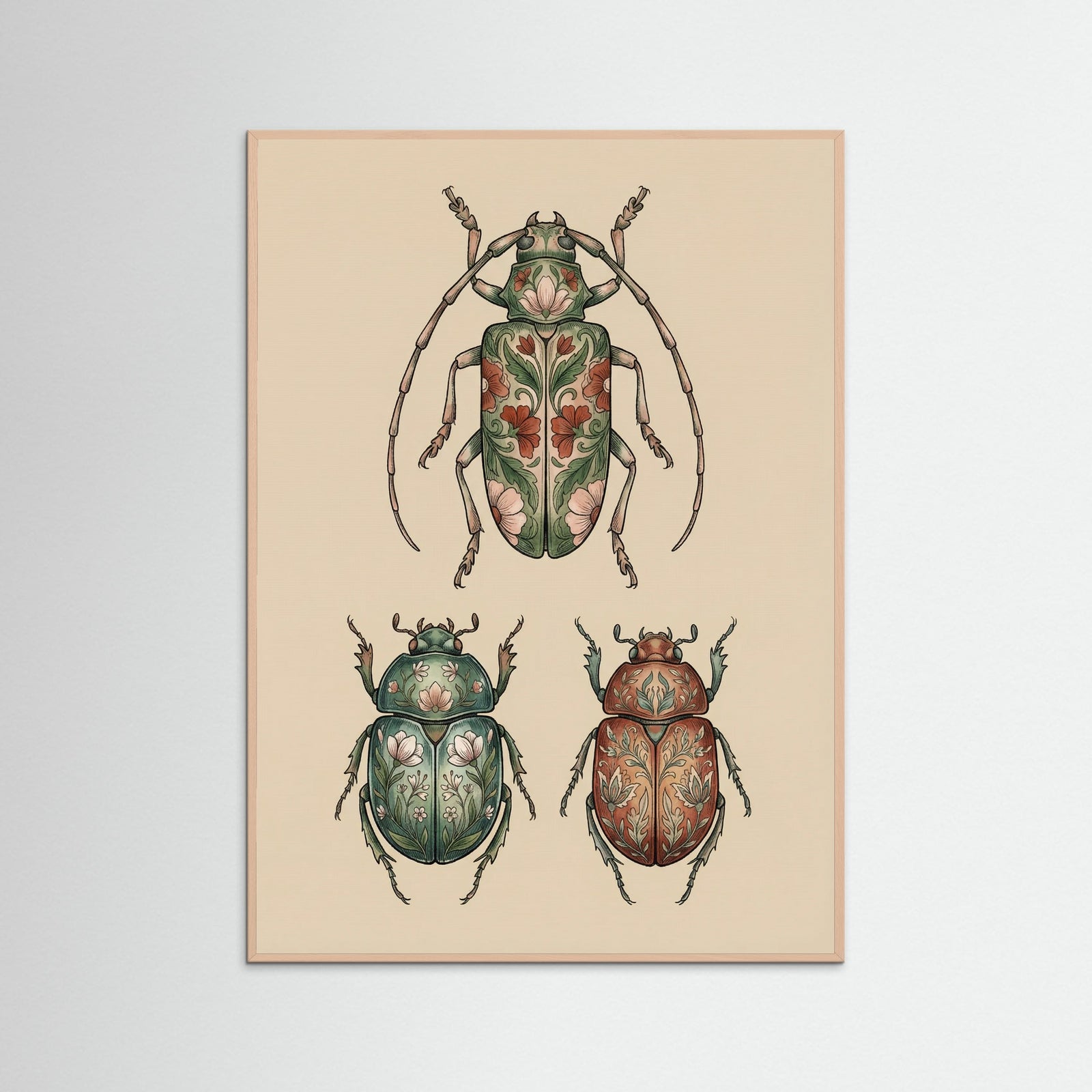 Rose Wood Floral Moths