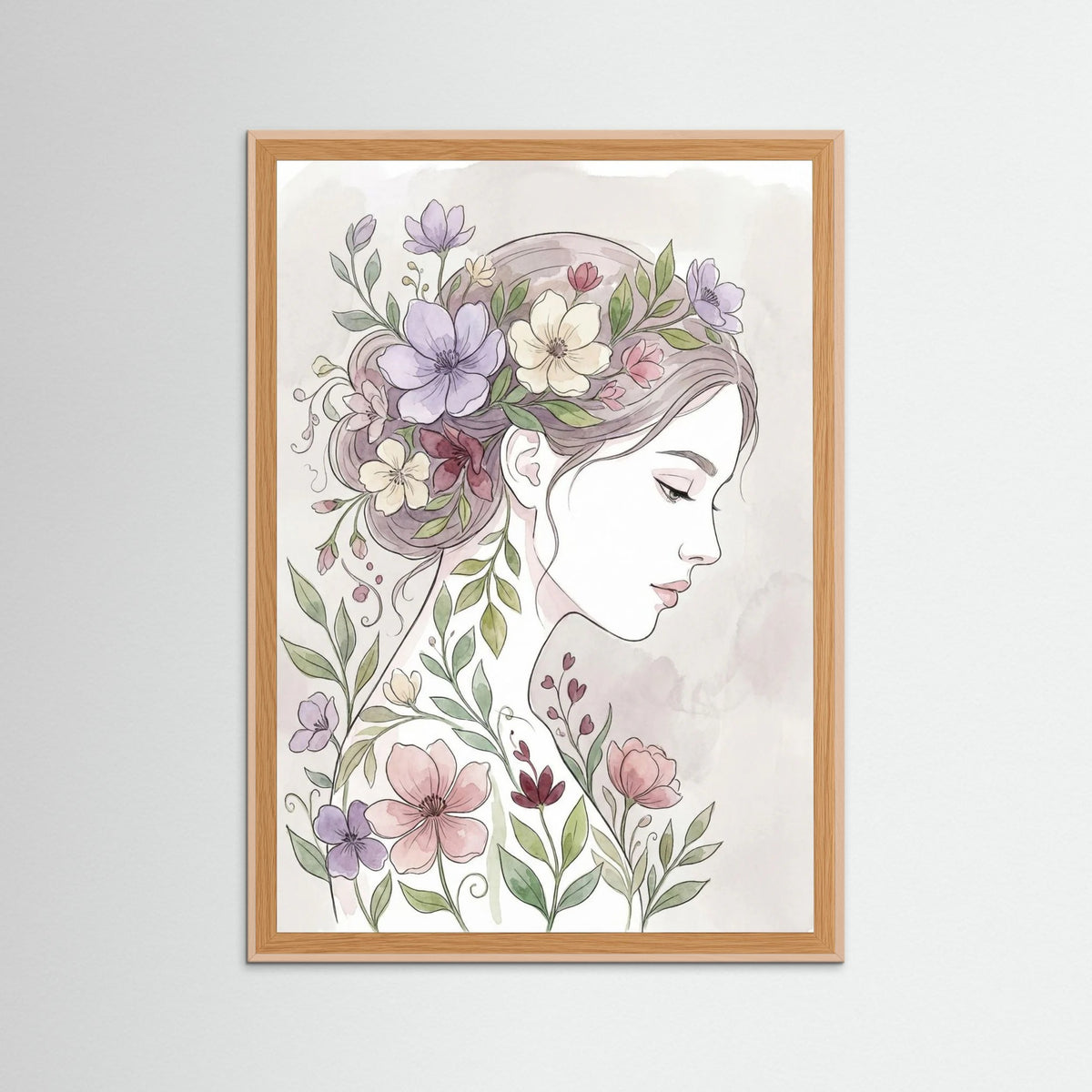 Rose Wood Floral Muse