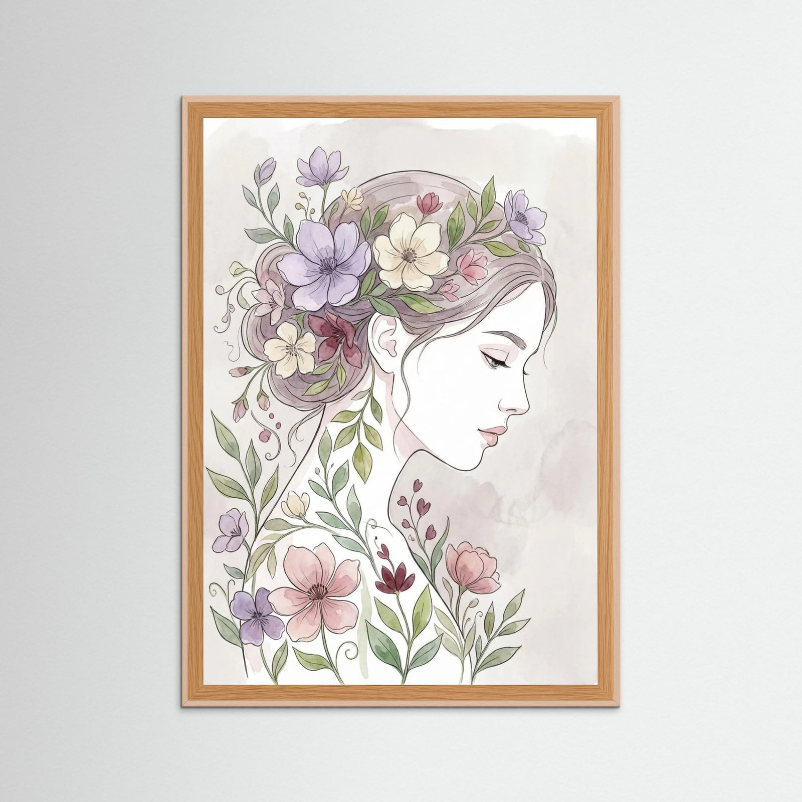 Rose Wood Floral Muse