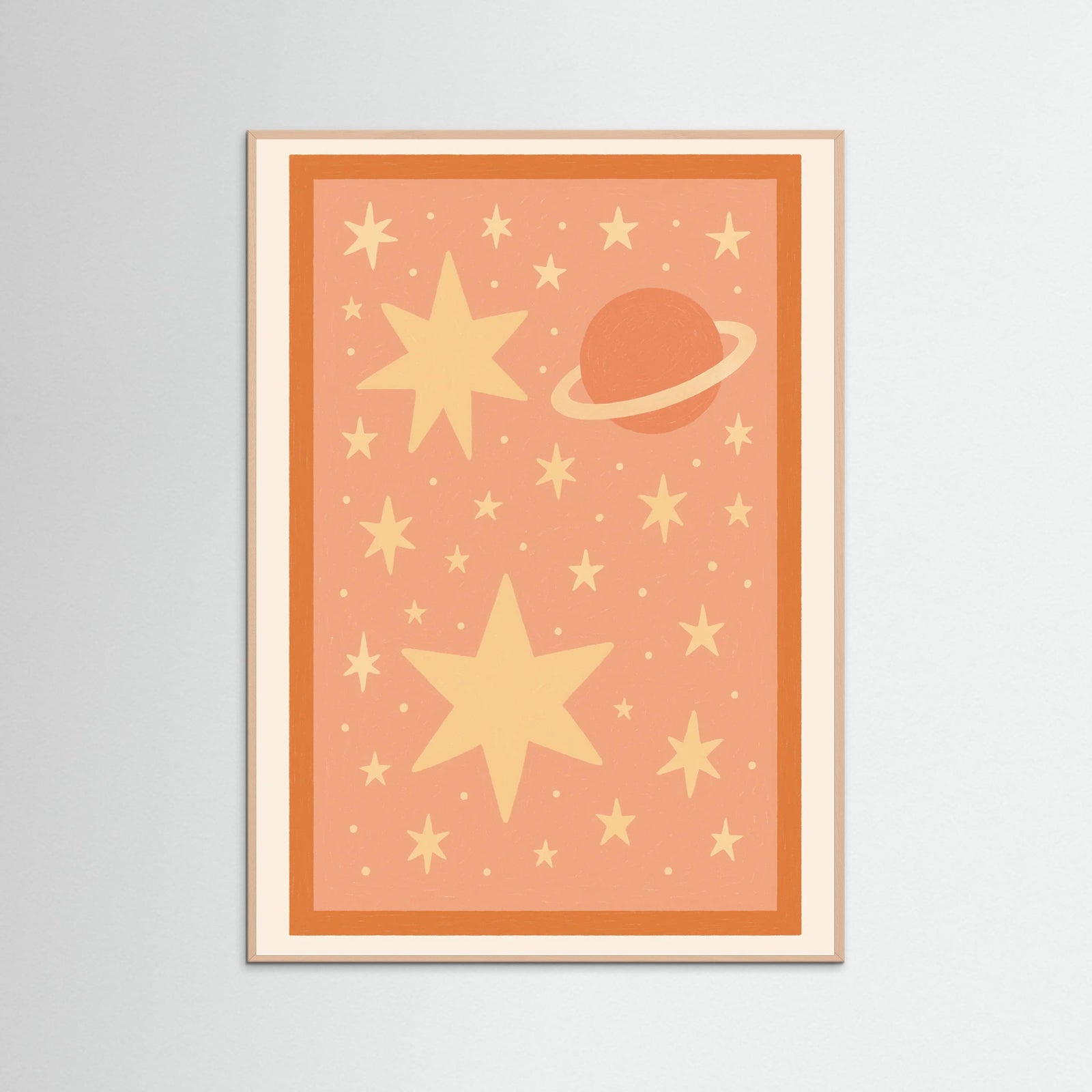 Rose Wood Floral Pastel