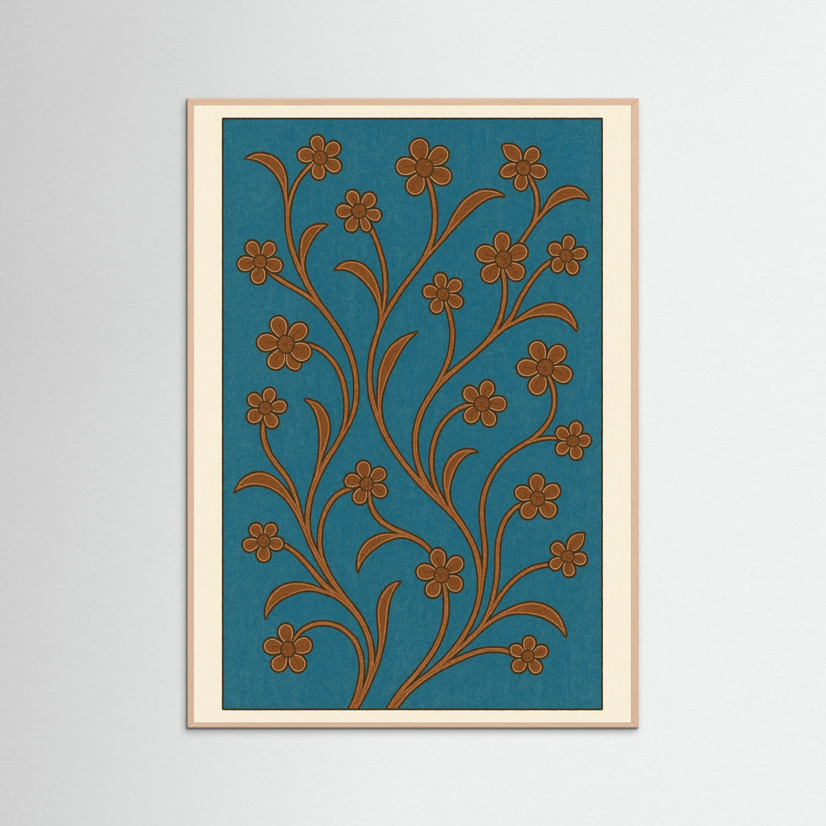 Rose Wood Floral Patterns