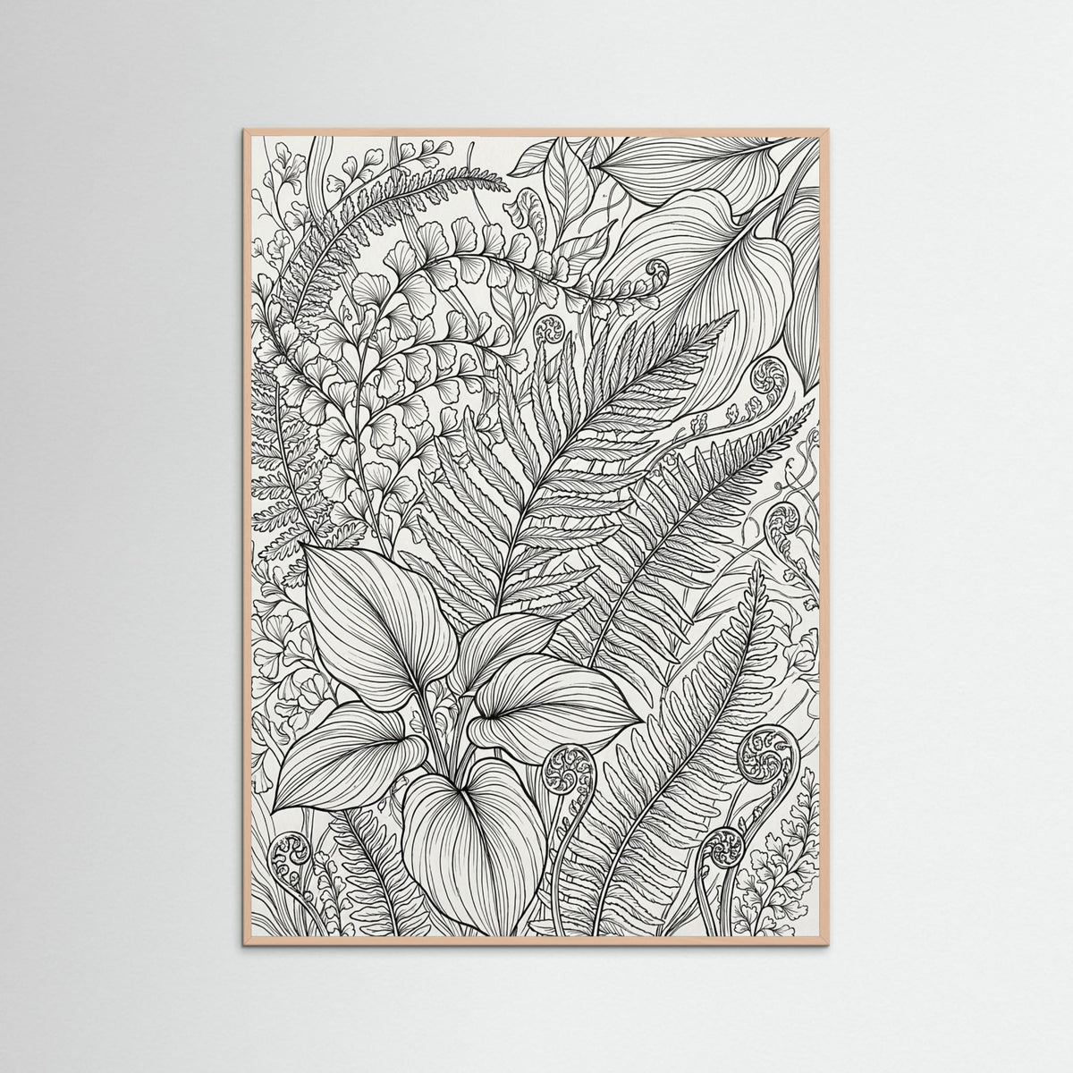 Rose Wood Floral Rhythm