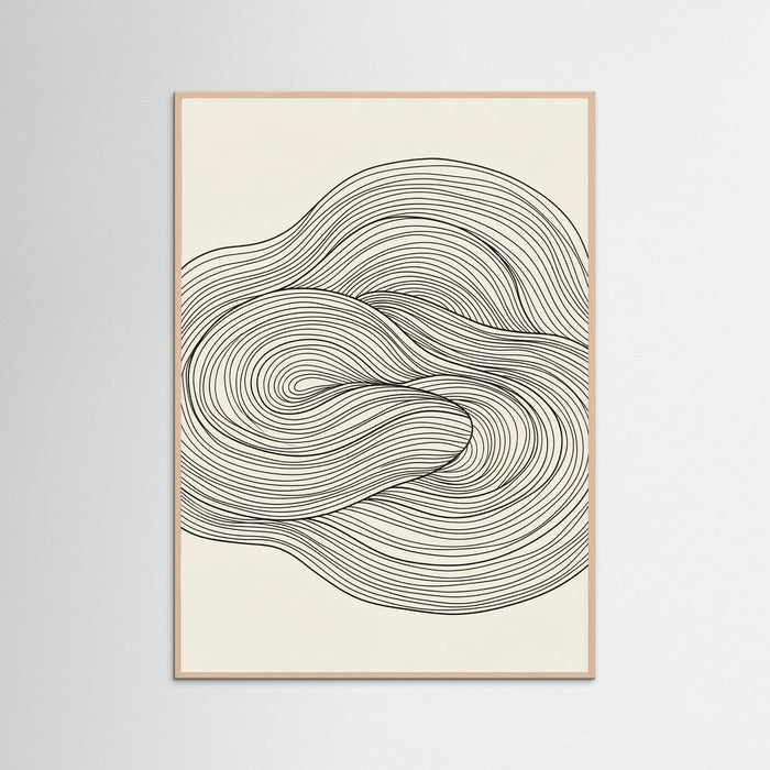 Rose Wood Flowing Forms