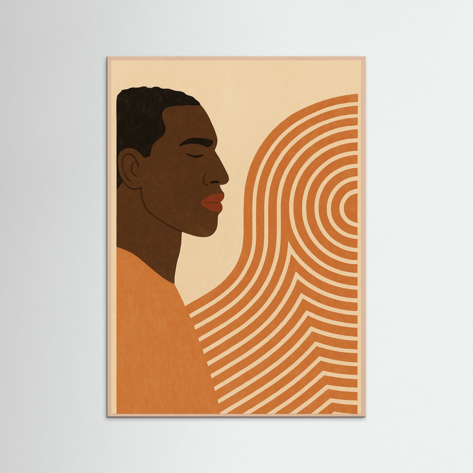 Rose Wood Flowing Grace