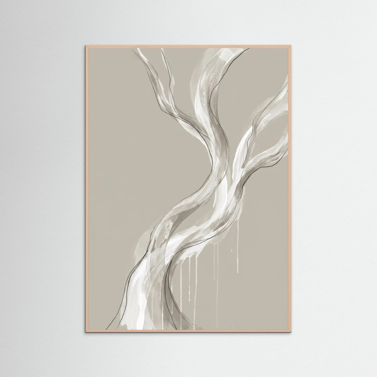 Rose Wood Flowing Serenity