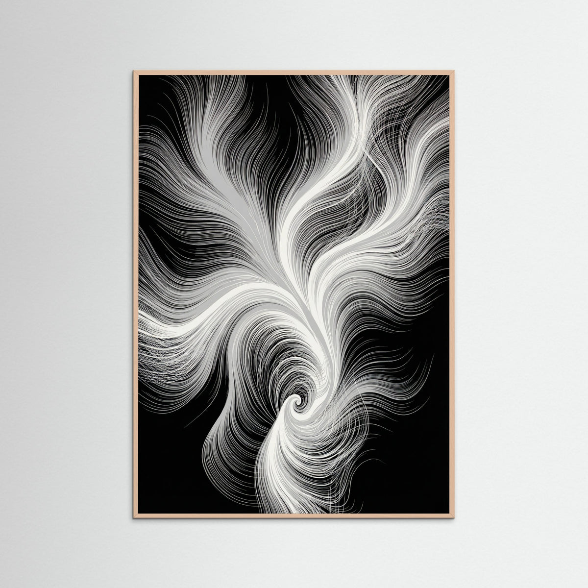 Rose Wood Flowing Serenity