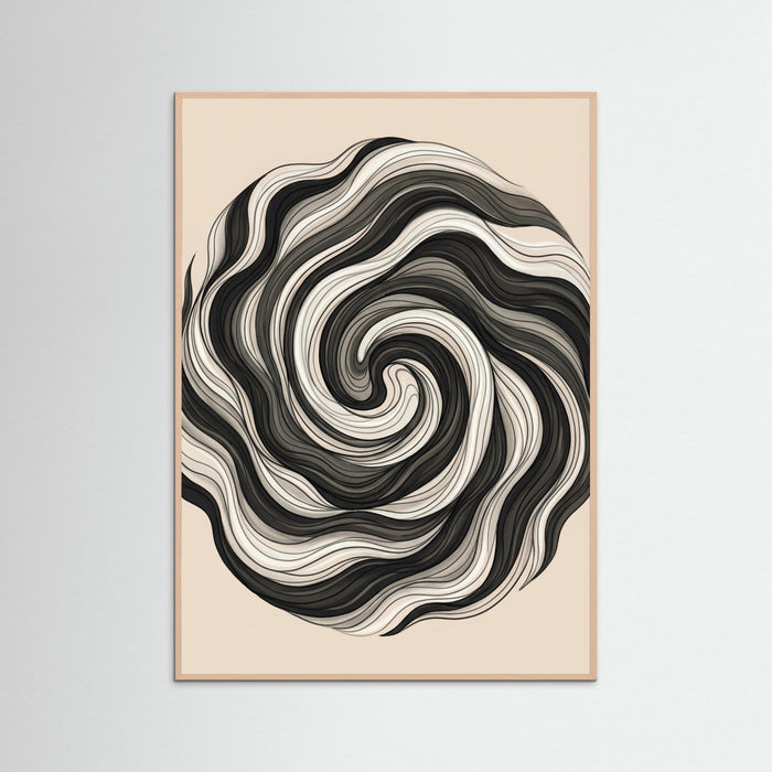 Rose Wood Flowing Strands