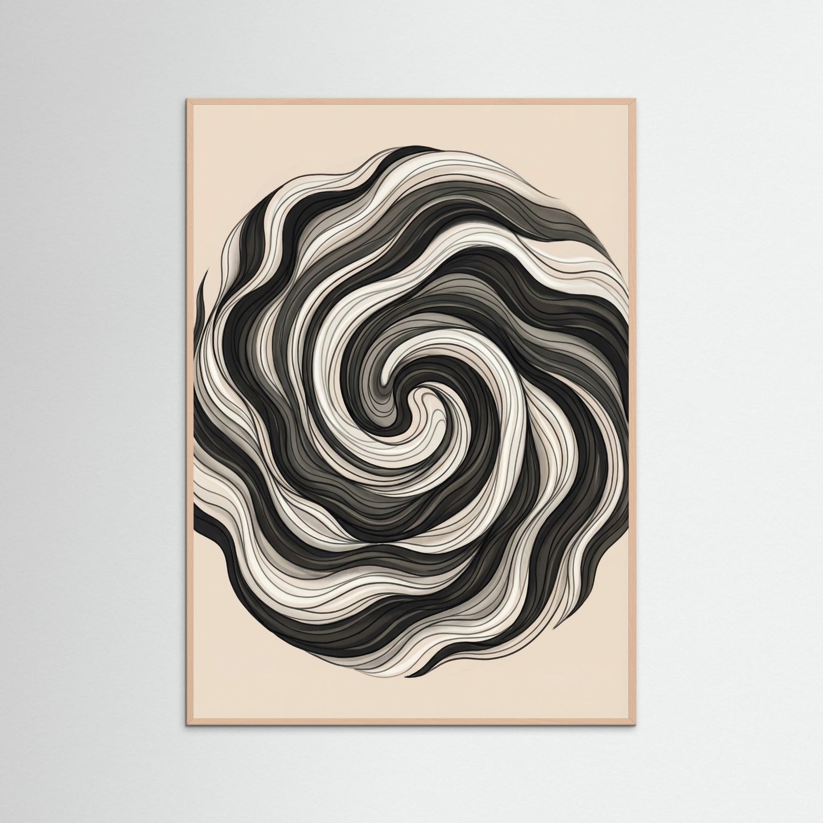 Rose Wood Flowing Strands