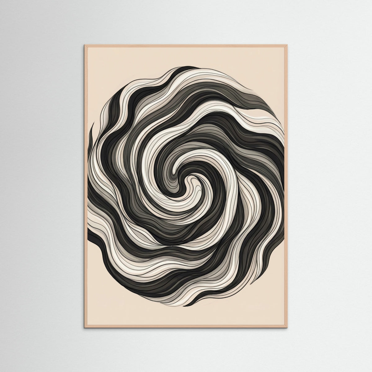 Rose Wood Flowing Strands