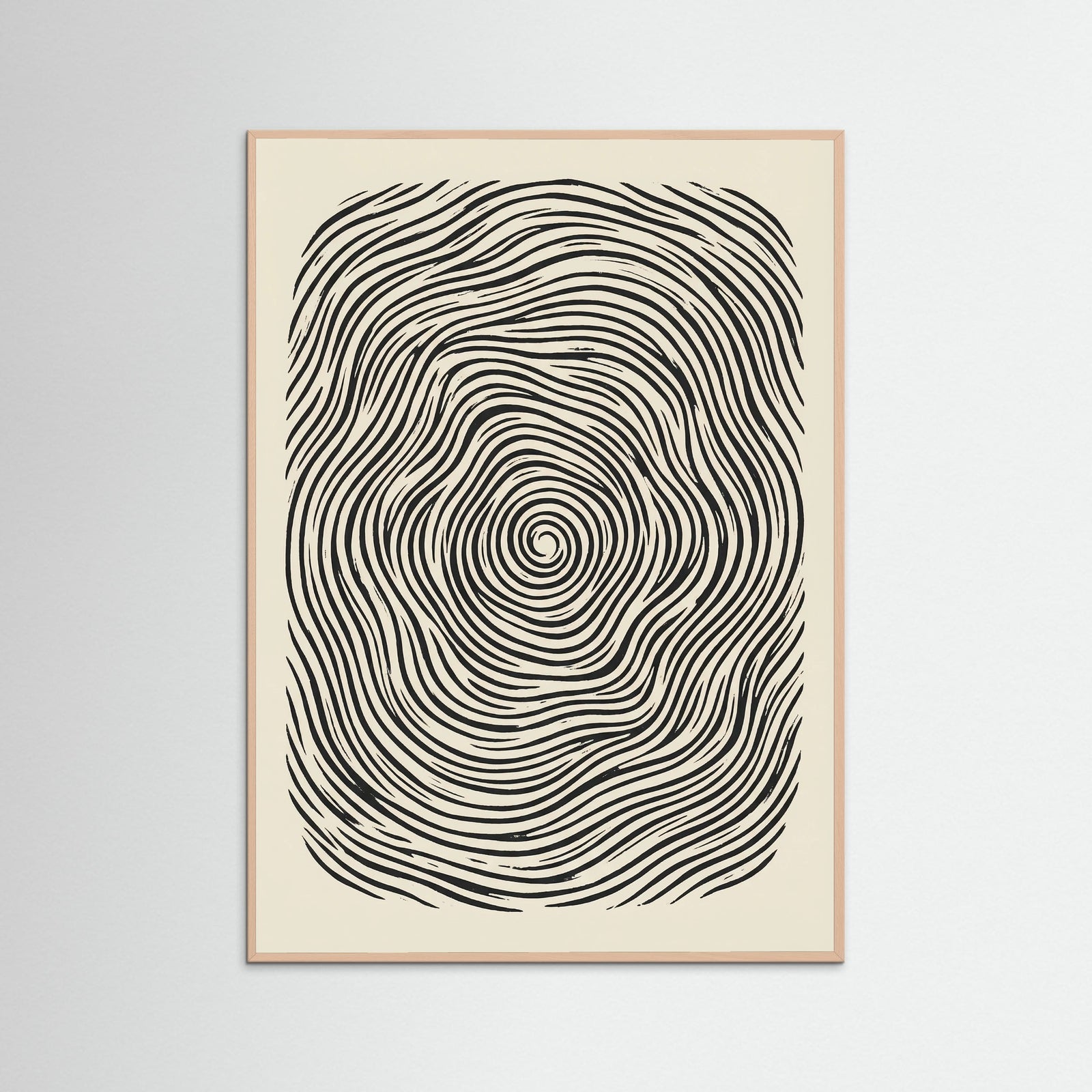 Rose Wood Flowing Strands