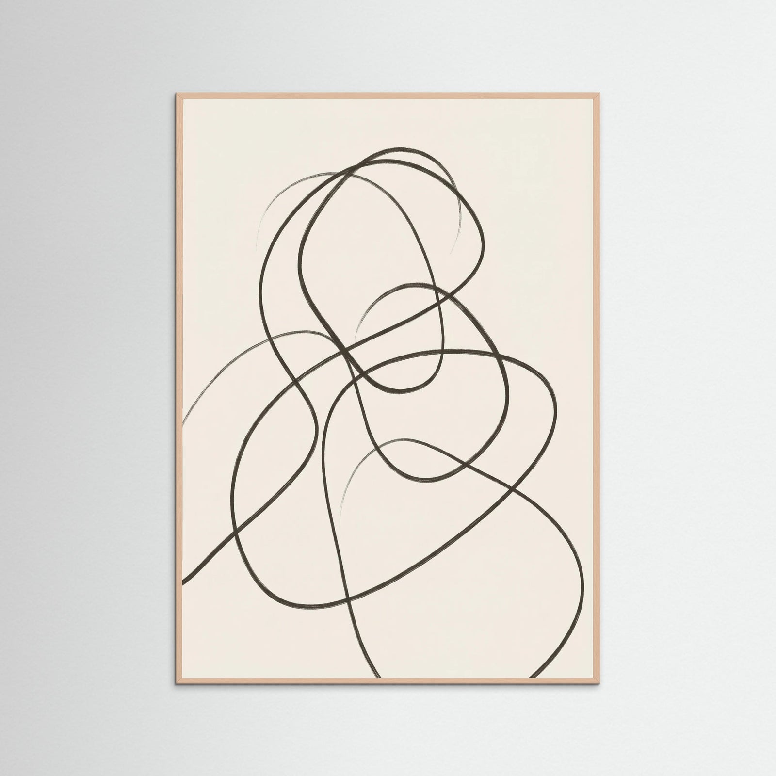 Rose Wood Fluid Contours