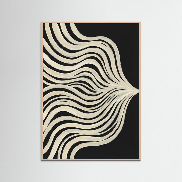 Rose Wood Fluid Contours