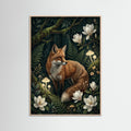 Rose Wood Forest Fawns Embrace