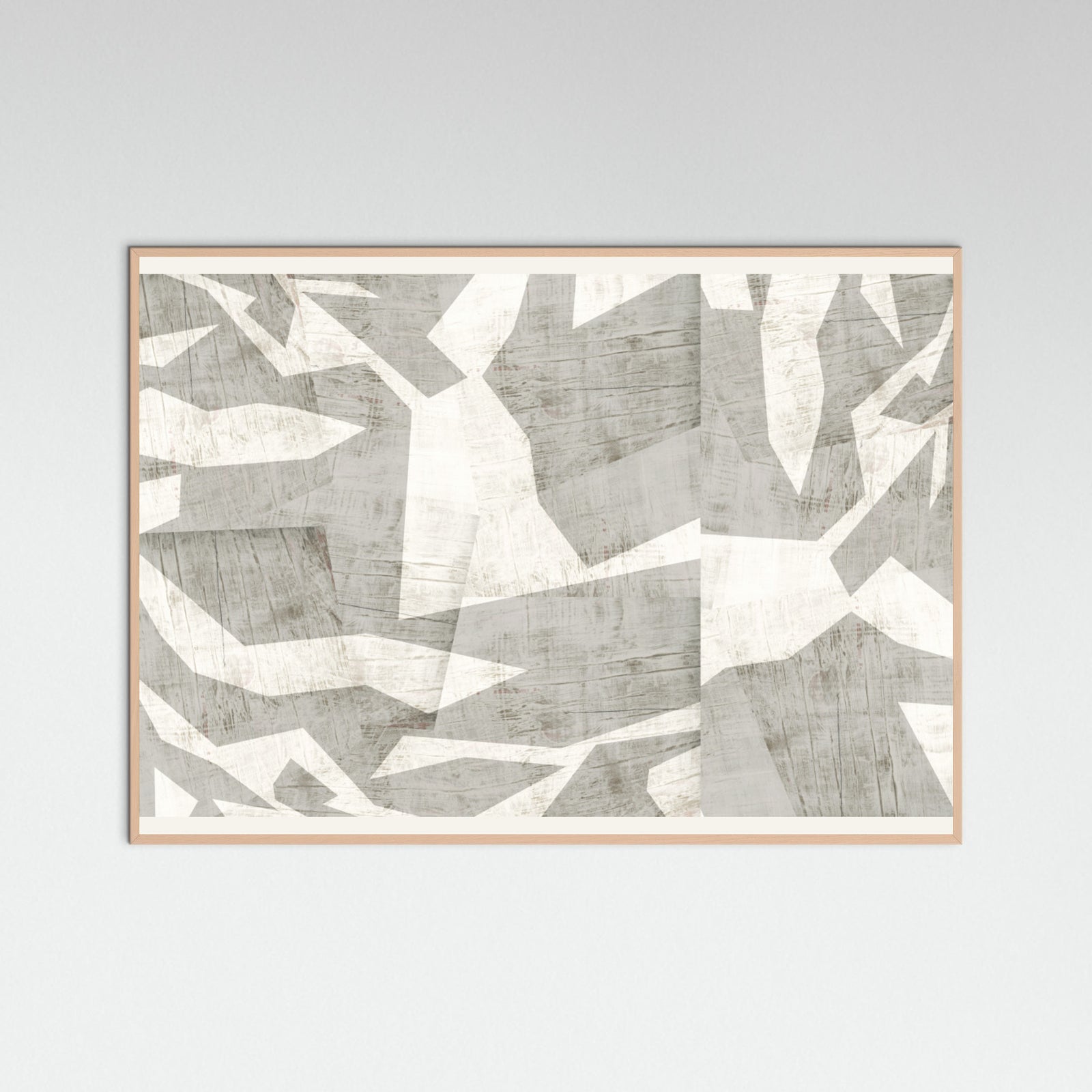 Rose Wood Fractured Light 2 Poster