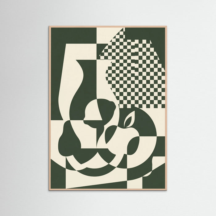 Rose Wood Fragmented Gaze
