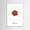 Fraise Poster – plakat og kunsttryk