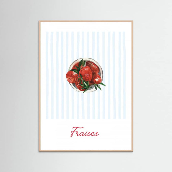 Fraise Poster – plakat og kunsttryk