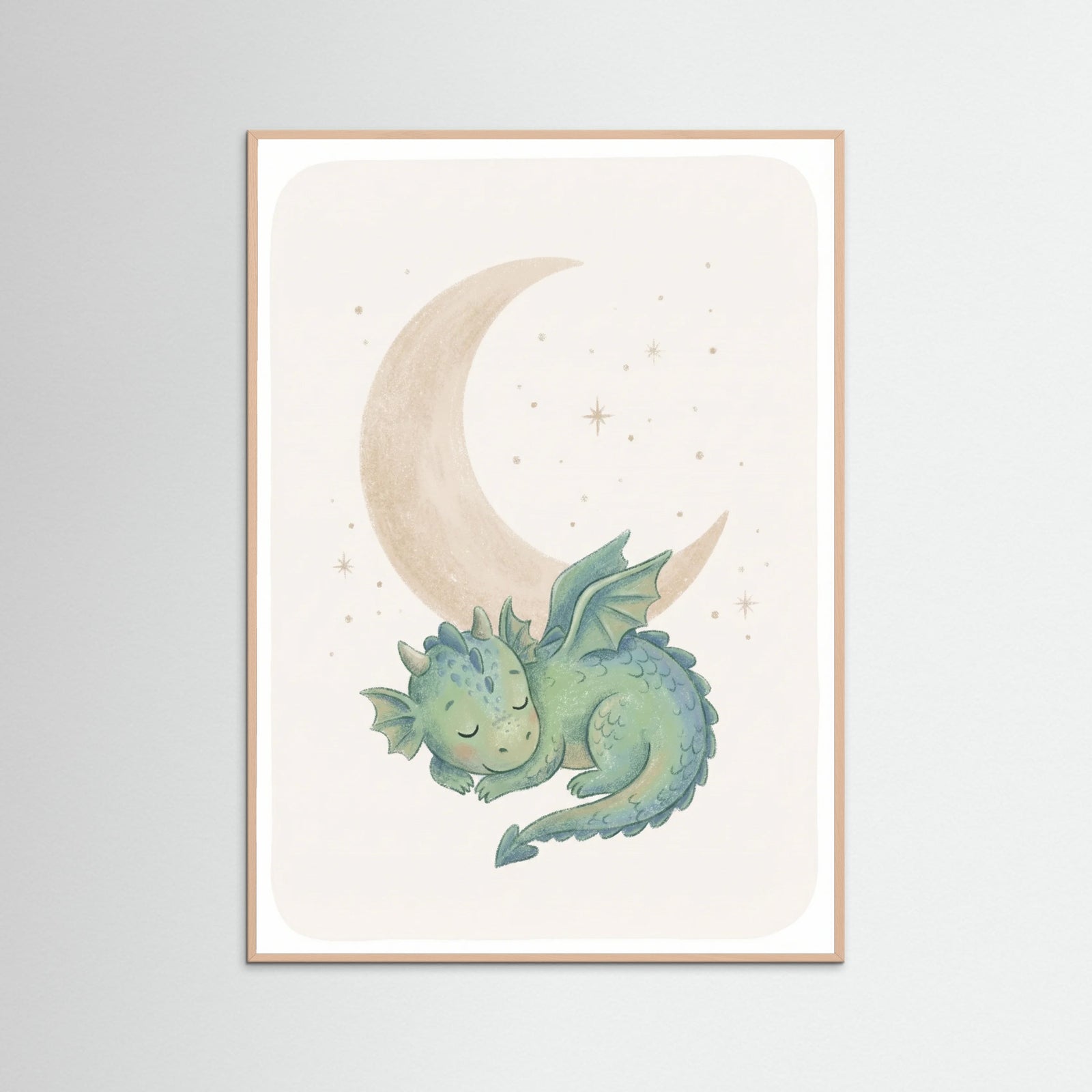 Rose Wood Friendly Dino Moon