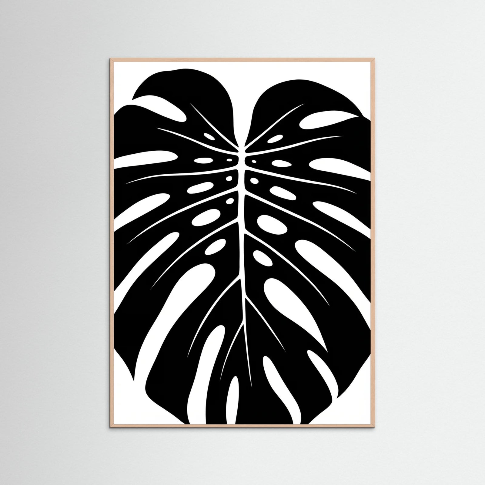 Rose Wood Frond Silhouettes