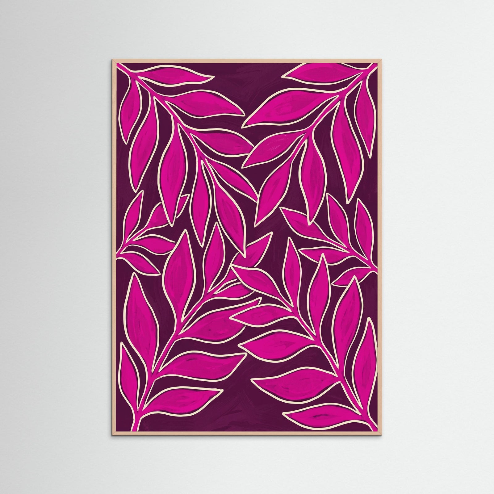 Rose Wood Fuchsia Blooms