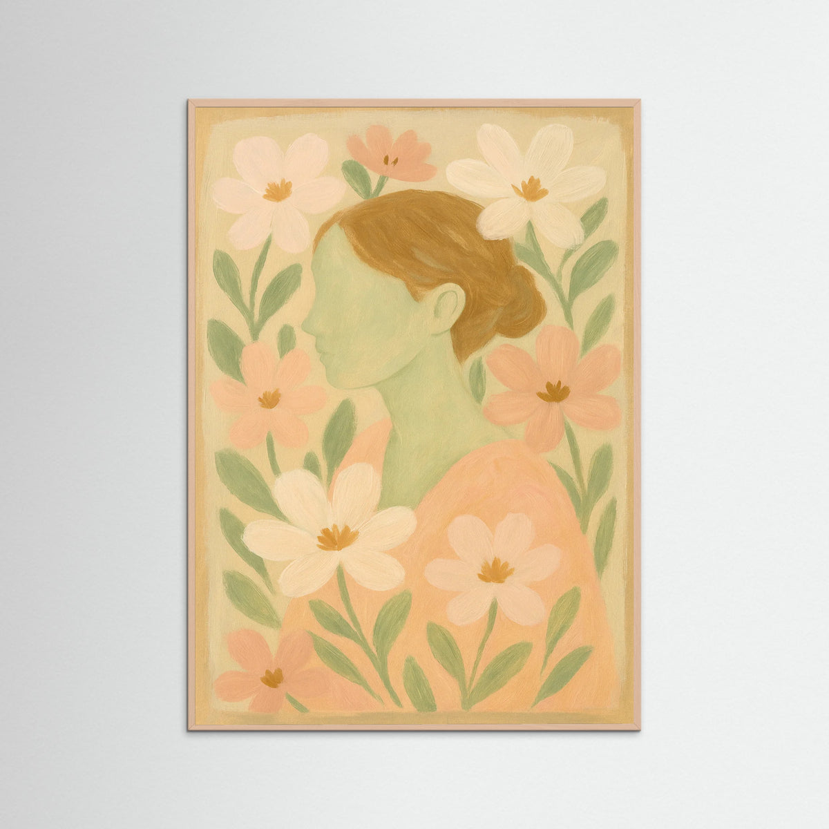 Rose Wood Gentle Bloom