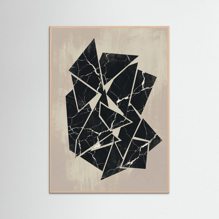 Rose Wood Geometric Abyss