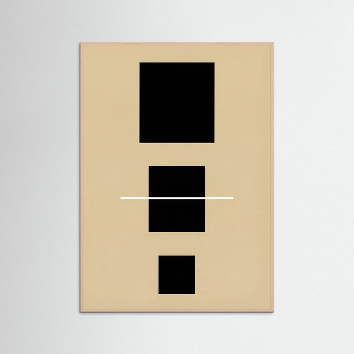 Rose Wood Geometric Balance