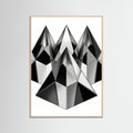 Rose Wood Geometric Facets