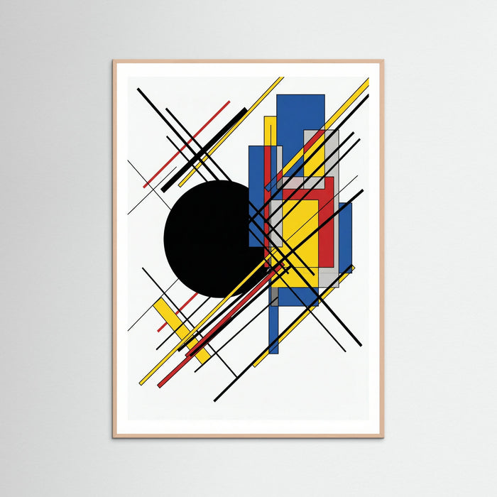 Rose Wood Geometric Harmony