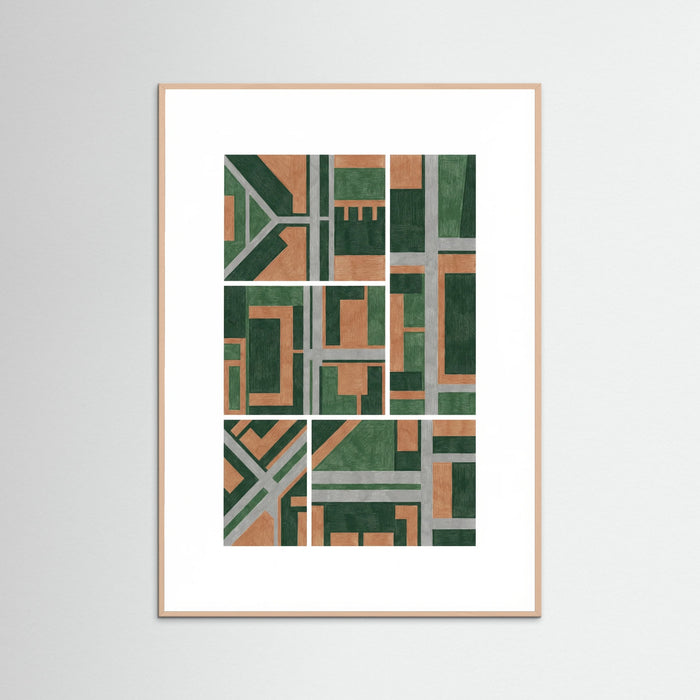 Rose Wood Geometric Structures