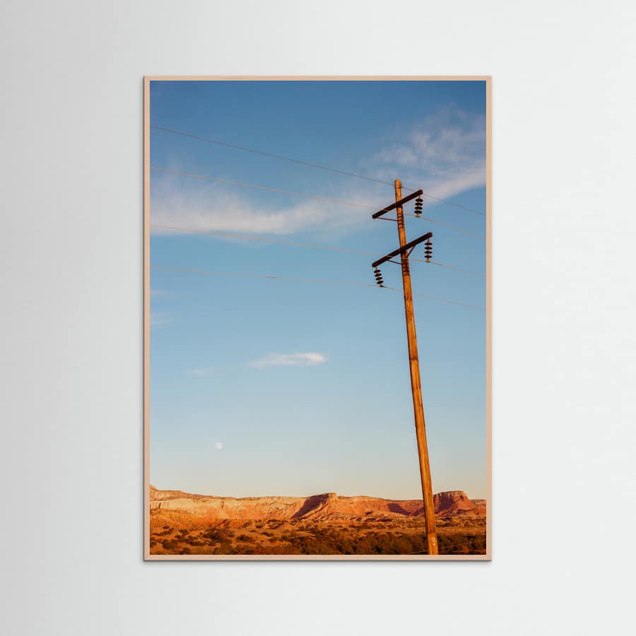 Póster Ghost Ranch Sunset II – póster e impresión artística