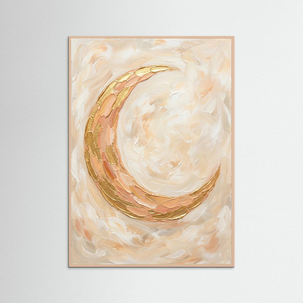 Rose Wood Gilded Crescent Dream