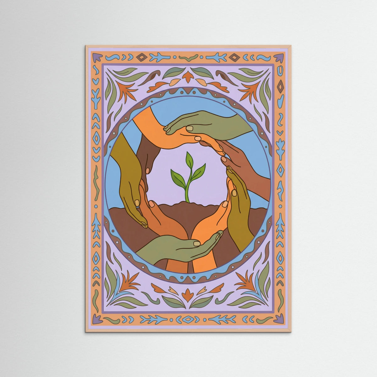 Rose Wood Global Embrace