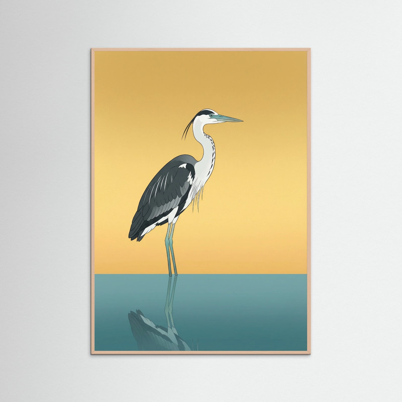 Rose Wood Golden Crane Procession