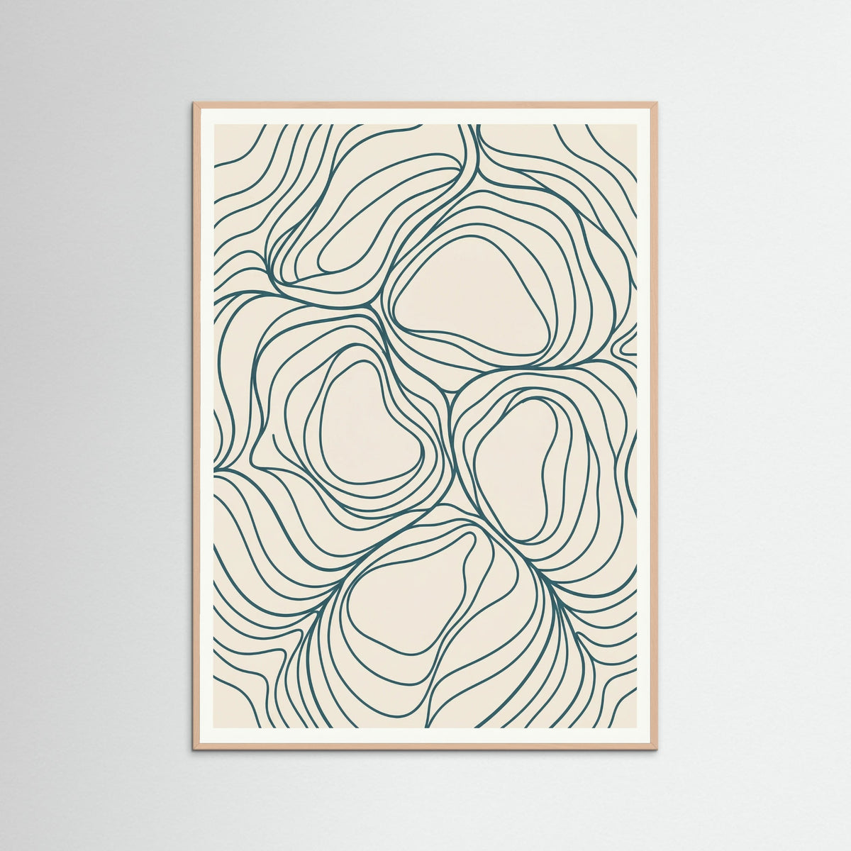 Rose Wood Golden Flow