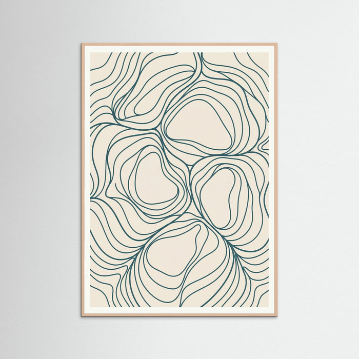 Rose Wood Golden Flow
