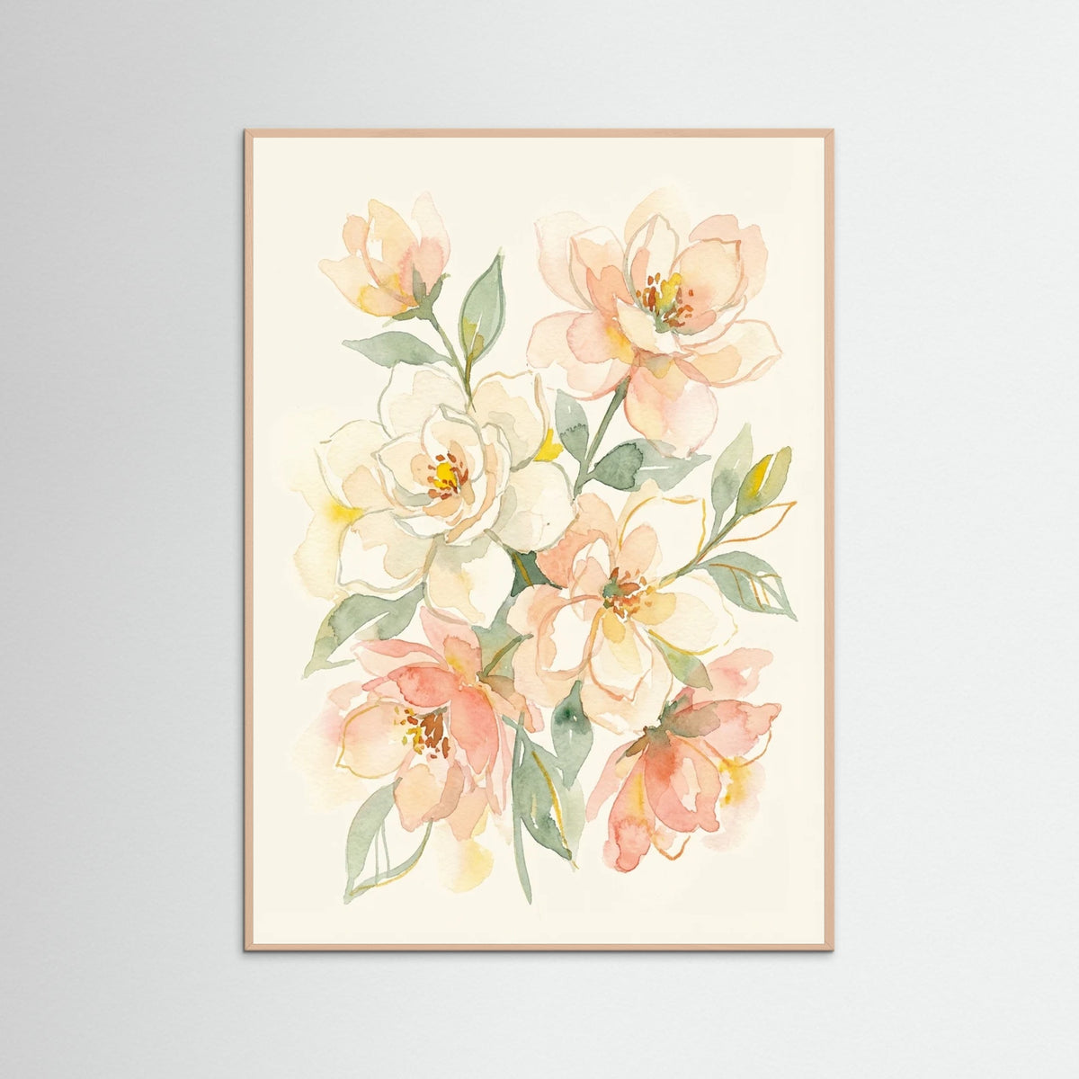 Rose Wood Golden Poppies