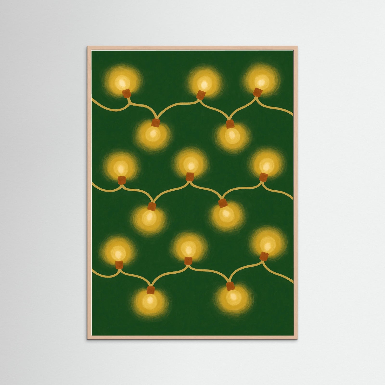 Rose Wood Golden lights