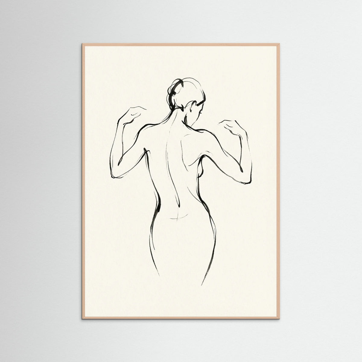 Rose Wood Graceful Pose