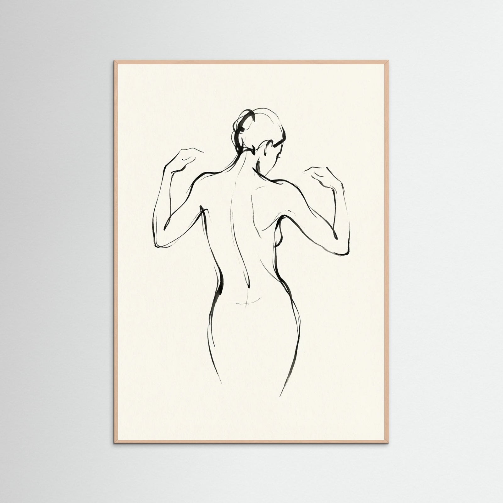 Rose Wood Graceful Pose